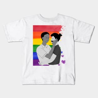 Gay Pride, LOVE IS LOVE Kids T-Shirt